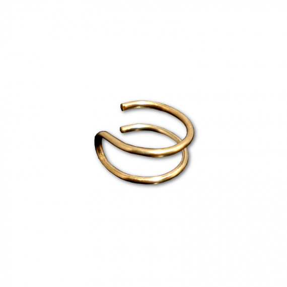 gold filled double ring