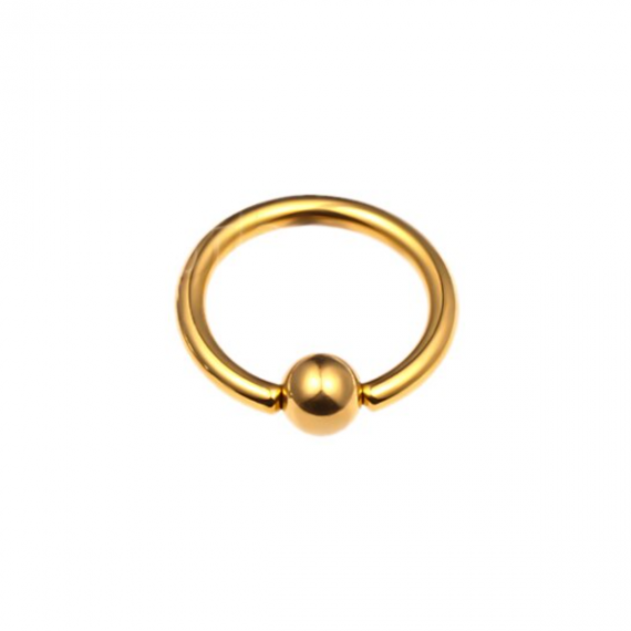 טבעת לחץ זהב - 16ga